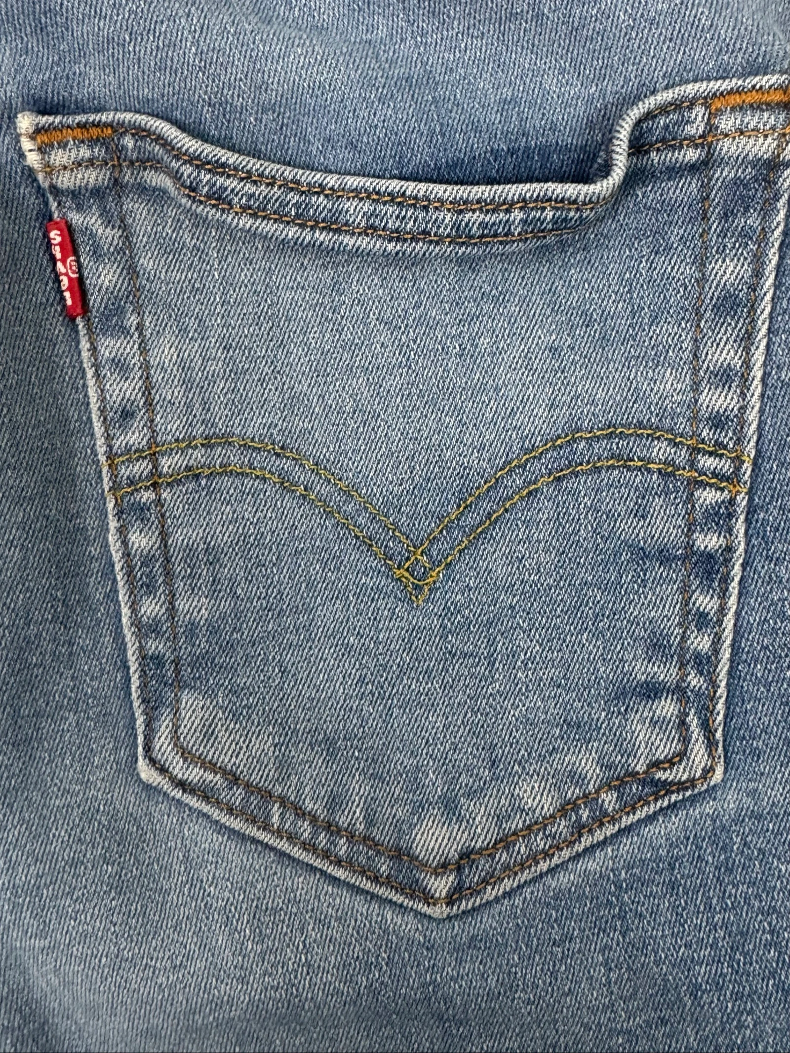 Levi’s 511 Slim Jeans Heren W33 L32 Blauw Gewassen Stretch Denim Origineel Levi Strauss – photo 4